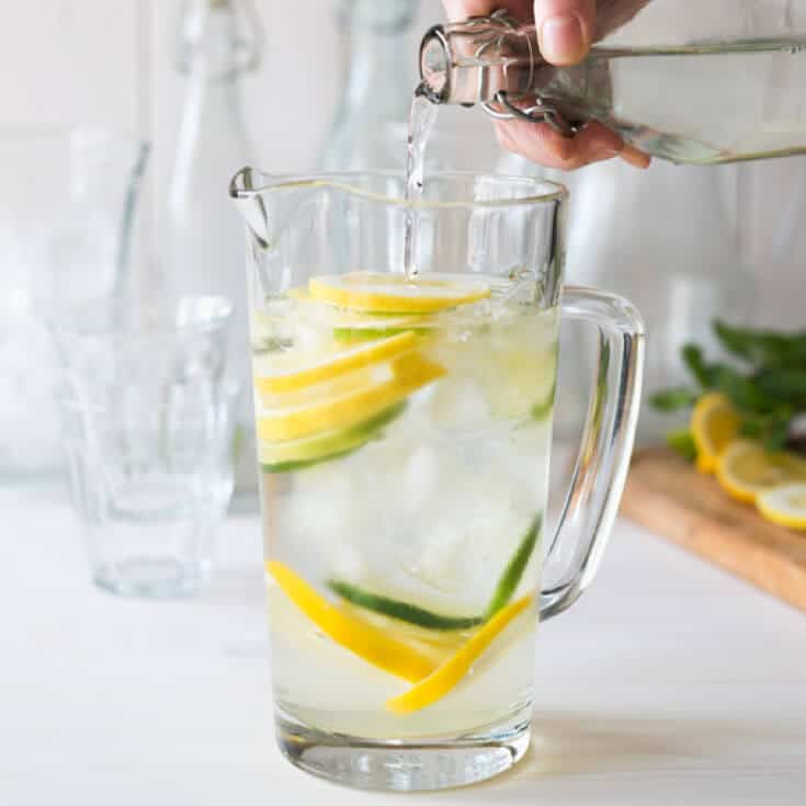 Lemon water