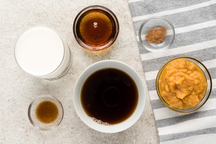 Pumpkin spice latte recipe ingredients - Dr. Axe